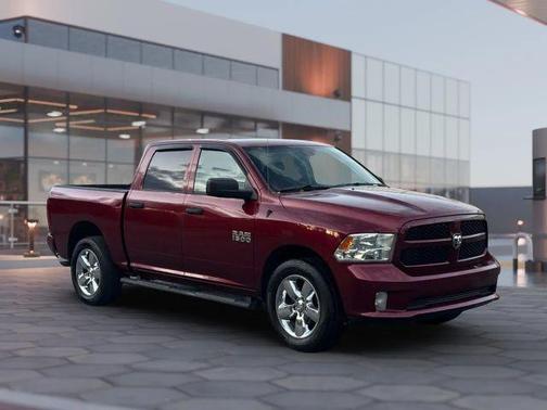 Red 2017 RAM 1500 Express