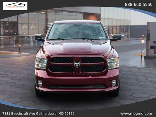 Red 2017 RAM 1500 Express