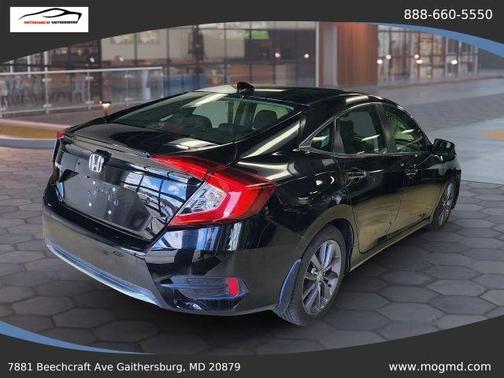 Black 2019 Honda Civic EX
