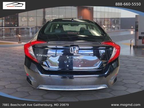 Black 2019 Honda Civic EX