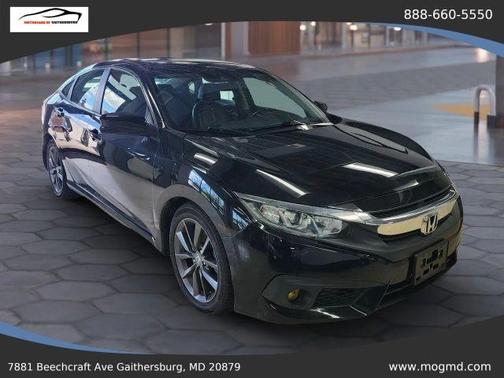 Black 2019 Honda Civic EX