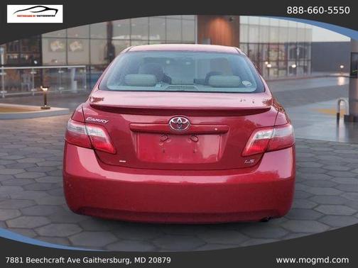 Burgundy 2009 Toyota Camry LE