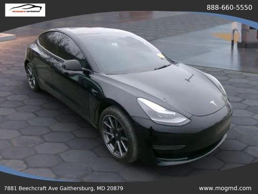 Black 2021 Tesla Model 3 Standard Range Plus
