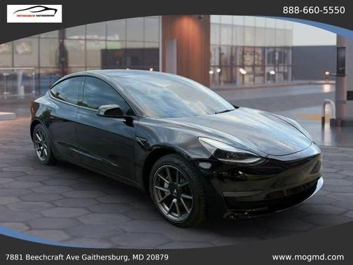 Black 2021 Tesla Model 3 Standard Range Plus