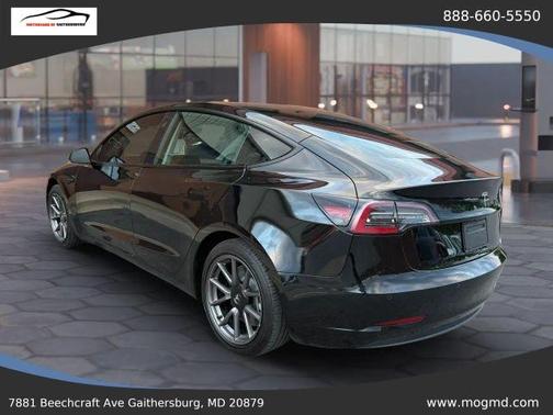 Black 2021 Tesla Model 3 Standard Range Plus