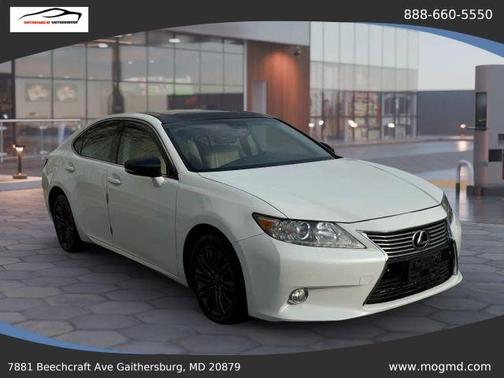 White 2013 Lexus ES 350 Base