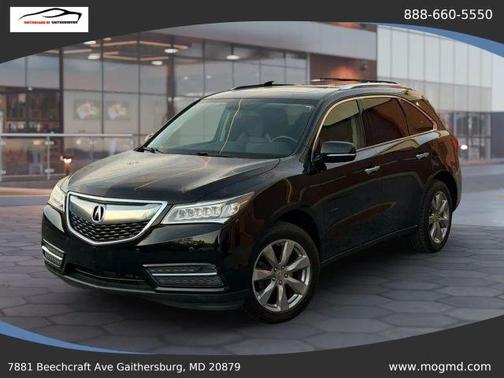 Black 2018 Acura MDX 3.5L w/Advance Package