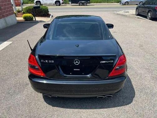 Black 2009 Mercedes-Benz SLK-Class SLK 55 AMG