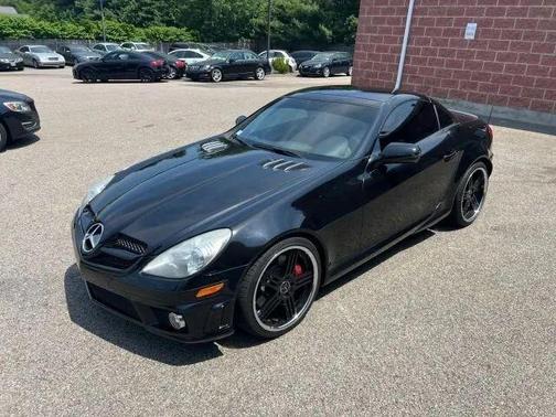 Black 2009 Mercedes-Benz SLK-Class SLK 55 AMG