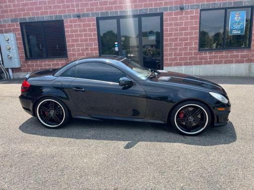 Black 2009 Mercedes-Benz SLK-Class SLK 55 AMG