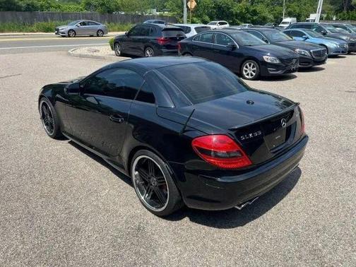 Black 2009 Mercedes-Benz SLK-Class SLK 55 AMG