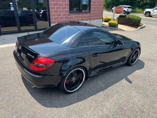 Black 2009 Mercedes-Benz SLK-Class SLK 55 AMG