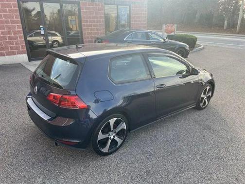 Blue 2016 Volkswagen Golf GTI S