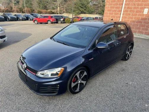 Blue 2016 Volkswagen Golf GTI S