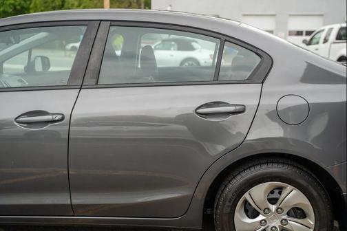Alabaster Silver Metallic 2013 Honda Civic LX