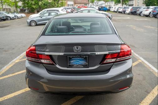 Alabaster Silver Metallic 2013 Honda Civic LX
