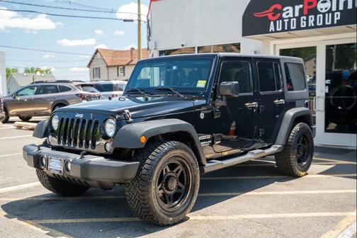 Black Clearcoat 2017 Jeep Wrangler Unlimited Sport