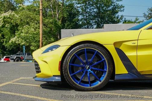 Golden Saffron 2023 Aston Martin Vantage V12 Roadster