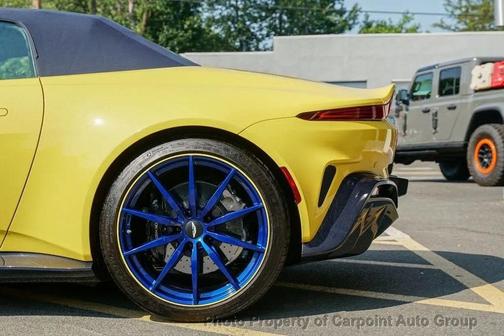 Golden Saffron 2023 Aston Martin Vantage V12 Roadster