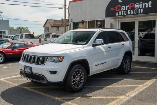 Bright White Clearcoat 2017 Jeep Grand Cherokee Limited