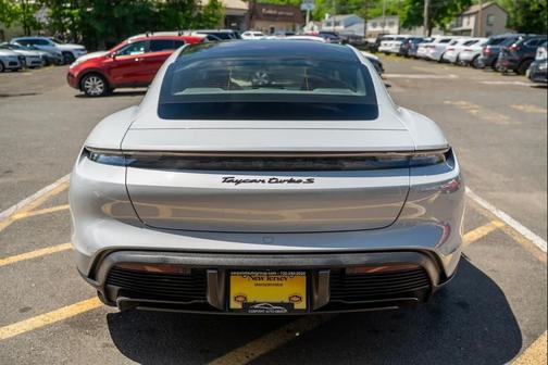 Beige 2021 Porsche Taycan Turbo S