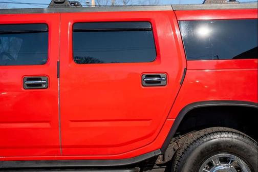 Victory Red 2004 Hummer H2 Base