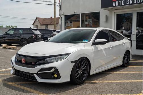 Platinum White Pearl 2020 Honda Civic Si Base