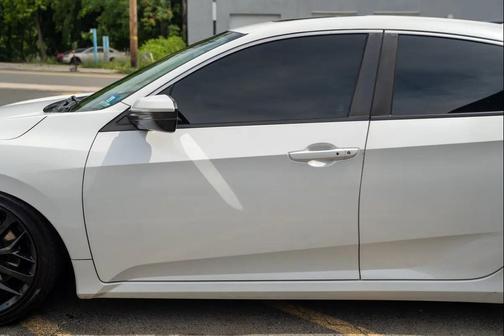 Platinum White Pearl 2020 Honda Civic Si Base