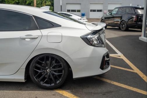Platinum White Pearl 2020 Honda Civic Si Base