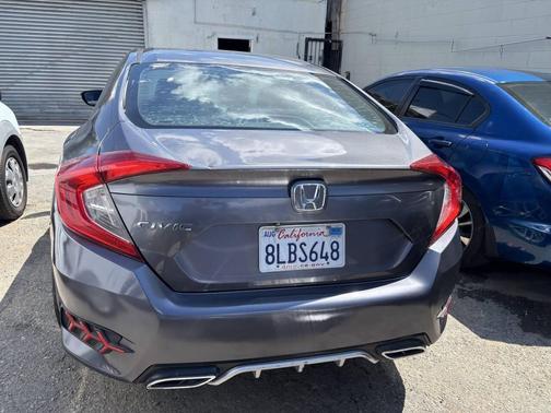 Pewter 2016 Honda Civic LX