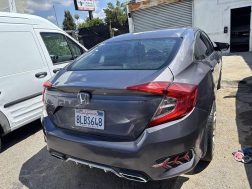 Pewter 2016 Honda Civic LX
