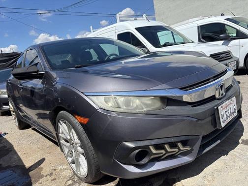 Pewter 2016 Honda Civic LX