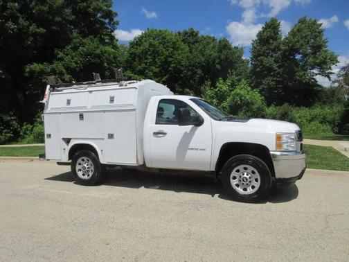 White 2012 Chevrolet Silverado 3500 Work Truck