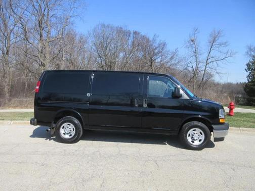 Black 2018 Chevrolet Express 2500 Work Van