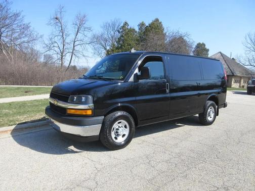 Black 2018 Chevrolet Express 2500 Work Van