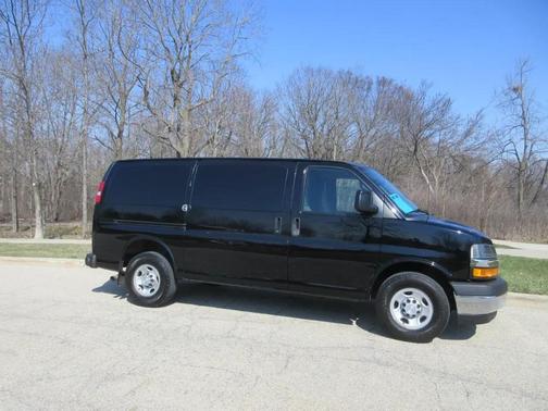 Black 2018 Chevrolet Express 2500 Work Van