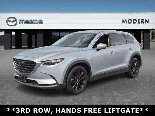 Sonic Silver Metallic 2023 Mazda CX-9 Touring Plus