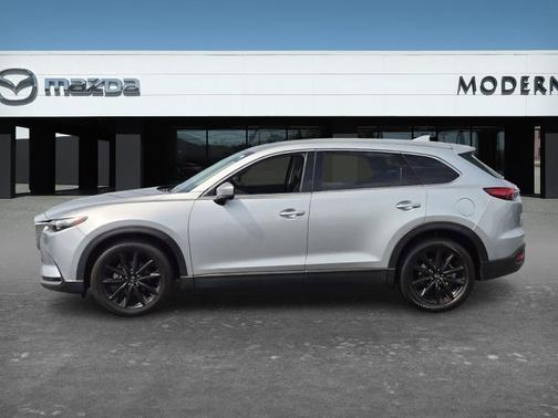 Sonic Silver Metallic 2023 Mazda CX-9 Touring Plus