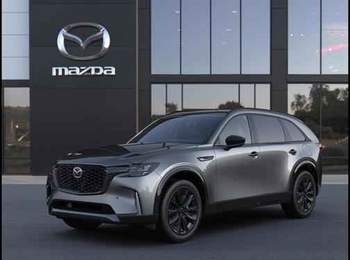 Machine Gray Metallic 2026 Mazda CX-90 3.3 Turbo S Premium Sport
