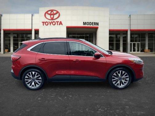 Red 2020 Ford Escape Titanium Hybrid
