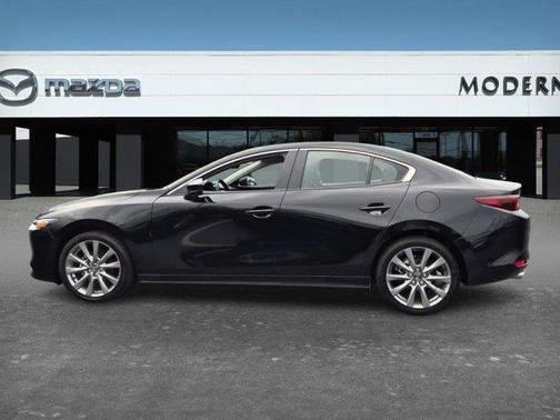 Jet Black Mica 2026 Mazda Mazda3 FWD w/Preferred Package