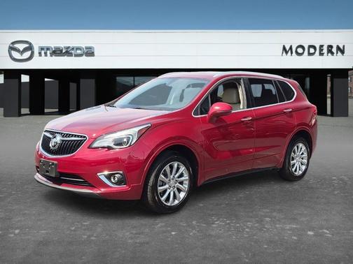 Red 2020 Buick Envision Essence
