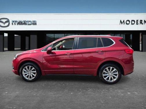 Red 2020 Buick Envision Essence