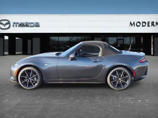 Machine Gray Metallic 2026 Mazda MX-5 Miata Grand Touring