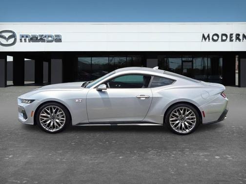 Silver 2024 Ford Mustang GT Premium