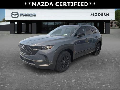 Gray 2025 Mazda CX-50 Hybrid Premium Package
