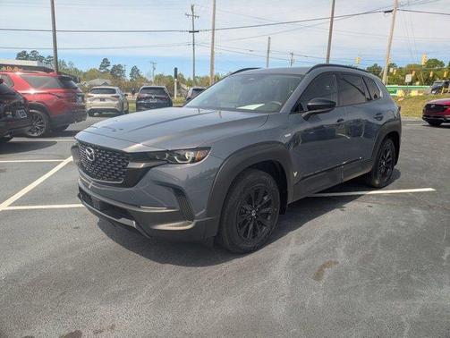 Gray 2025 Mazda CX-50 Hybrid Premium Package