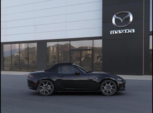 Black 2026 Mazda MX-5 Miata GRAND TOURING