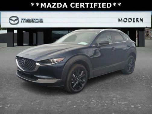 Deep Crystal Blue Mica 2025 Mazda CX-30 Select