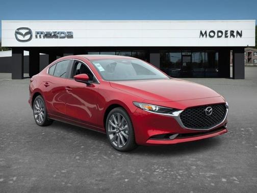 Soul Red Crystal Metallic 2026 Mazda Mazda3 FWD w/Preferred Package